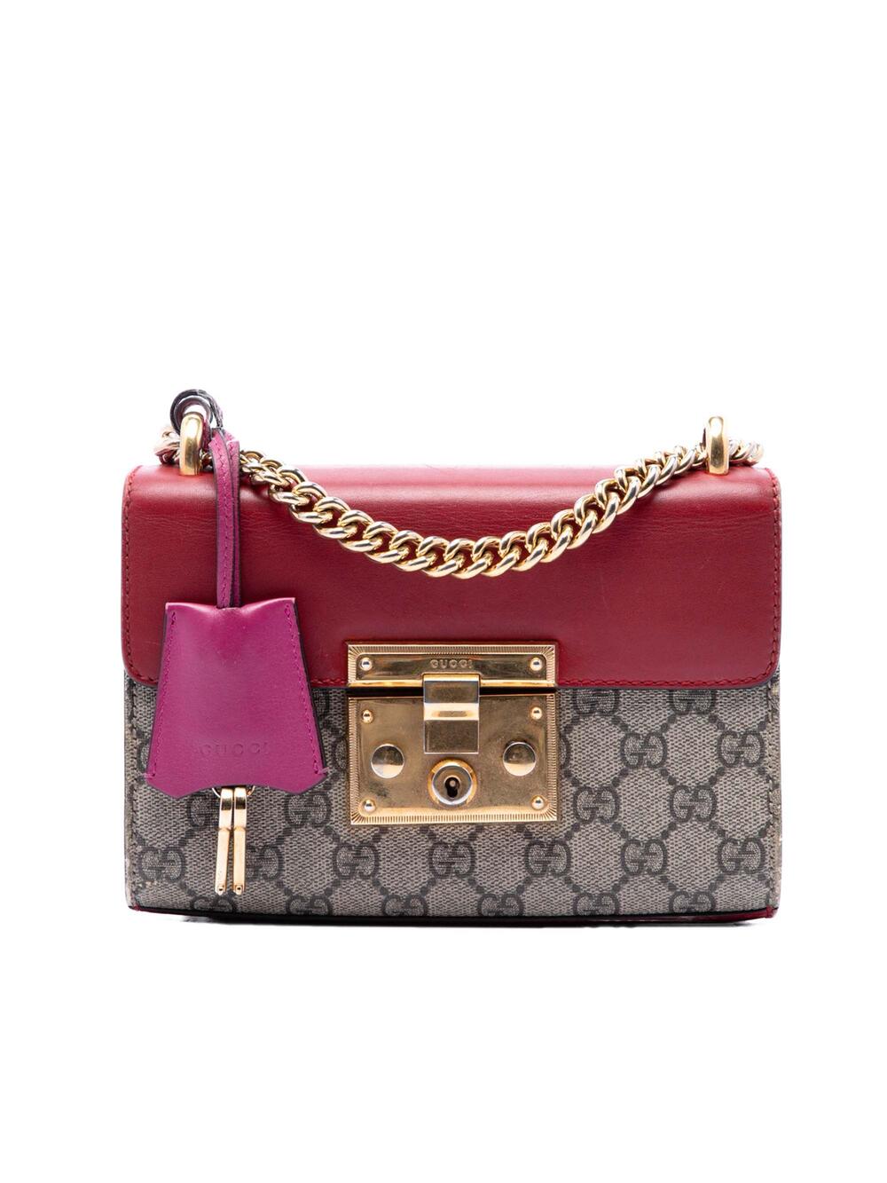 Gucci Padlock Shoulder Bag Gg Coated #350290G83B